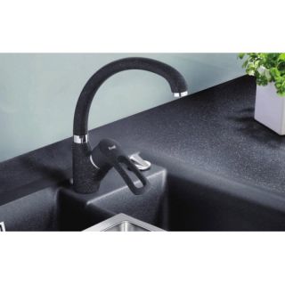 Смеситель для кухни Frap F4166-7 черный